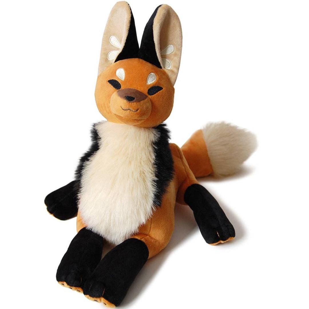 Maned Wolf Plush - Wildlife Stuffed Animal - Soft Fox Plushies