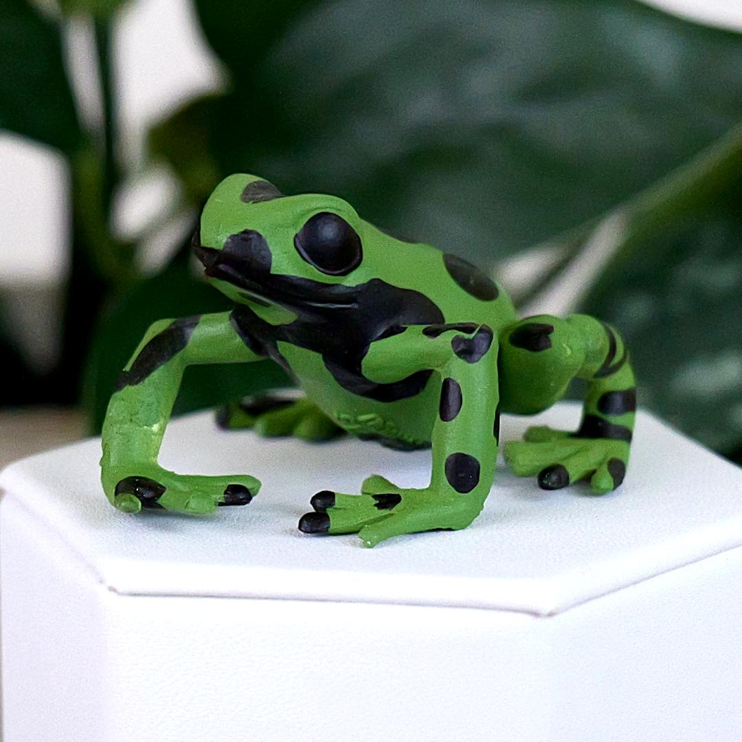 Equatorial Green Frog Figure - Hand Painted & Collectible Toy - Papo 50176
