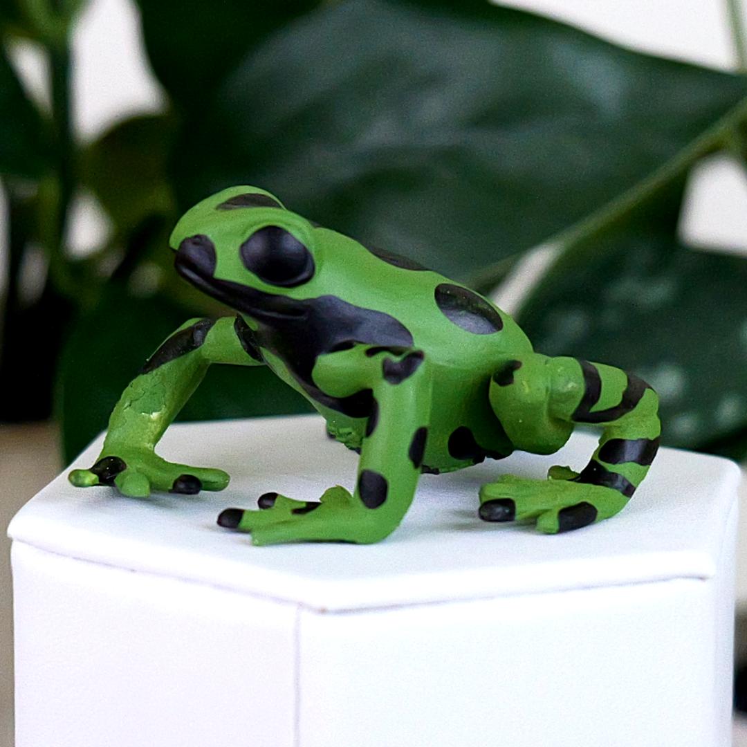 Equatorial Green Frog Figure - Hand Painted & Collectible Toy - Papo 50176