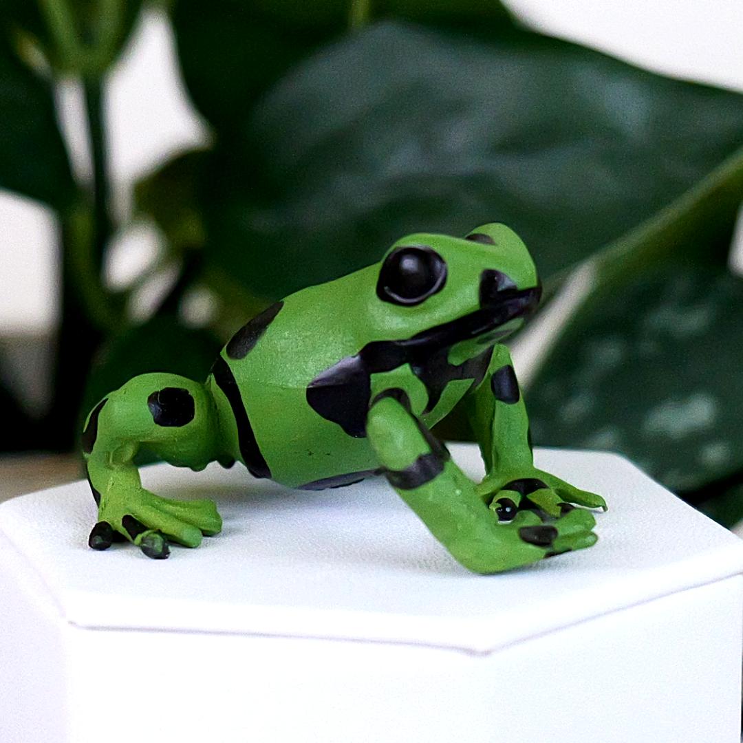 Equatorial Green Frog Figure - Hand Painted & Collectible Toy - Papo 50176