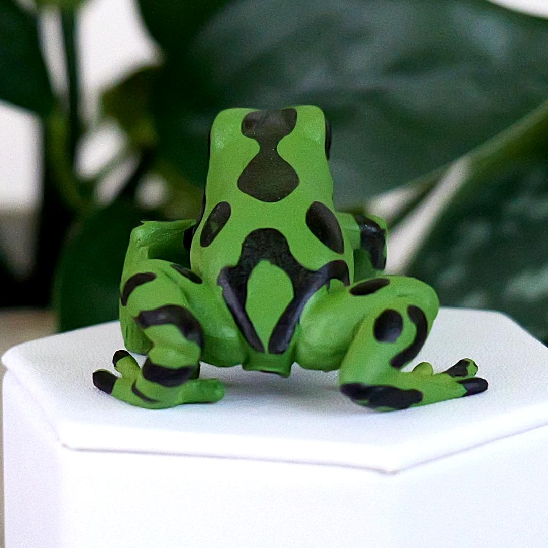 Equatorial Green Frog Figure - Hand Painted & Collectible Toy - Papo 50176