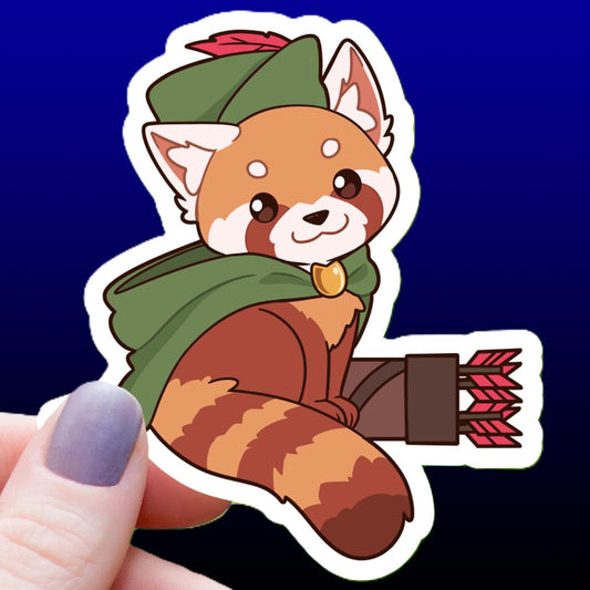 Red Panda Sticker - Ranger Class Tabletop Gaming - 3" Waterproof Vinyl Decal