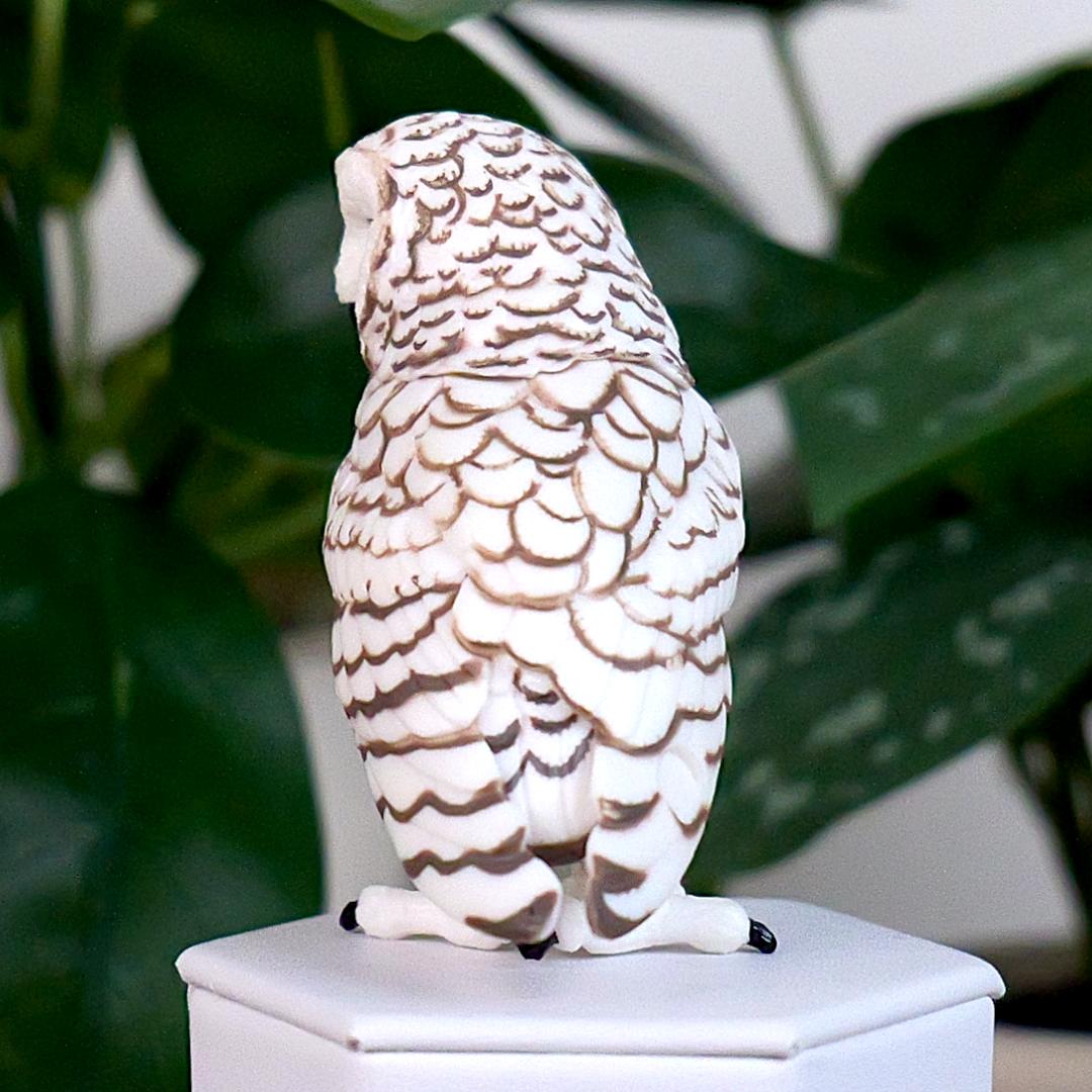 Snowy Owl Figure - Hand Painted & Collectible Toy Figurine - Papo 50167