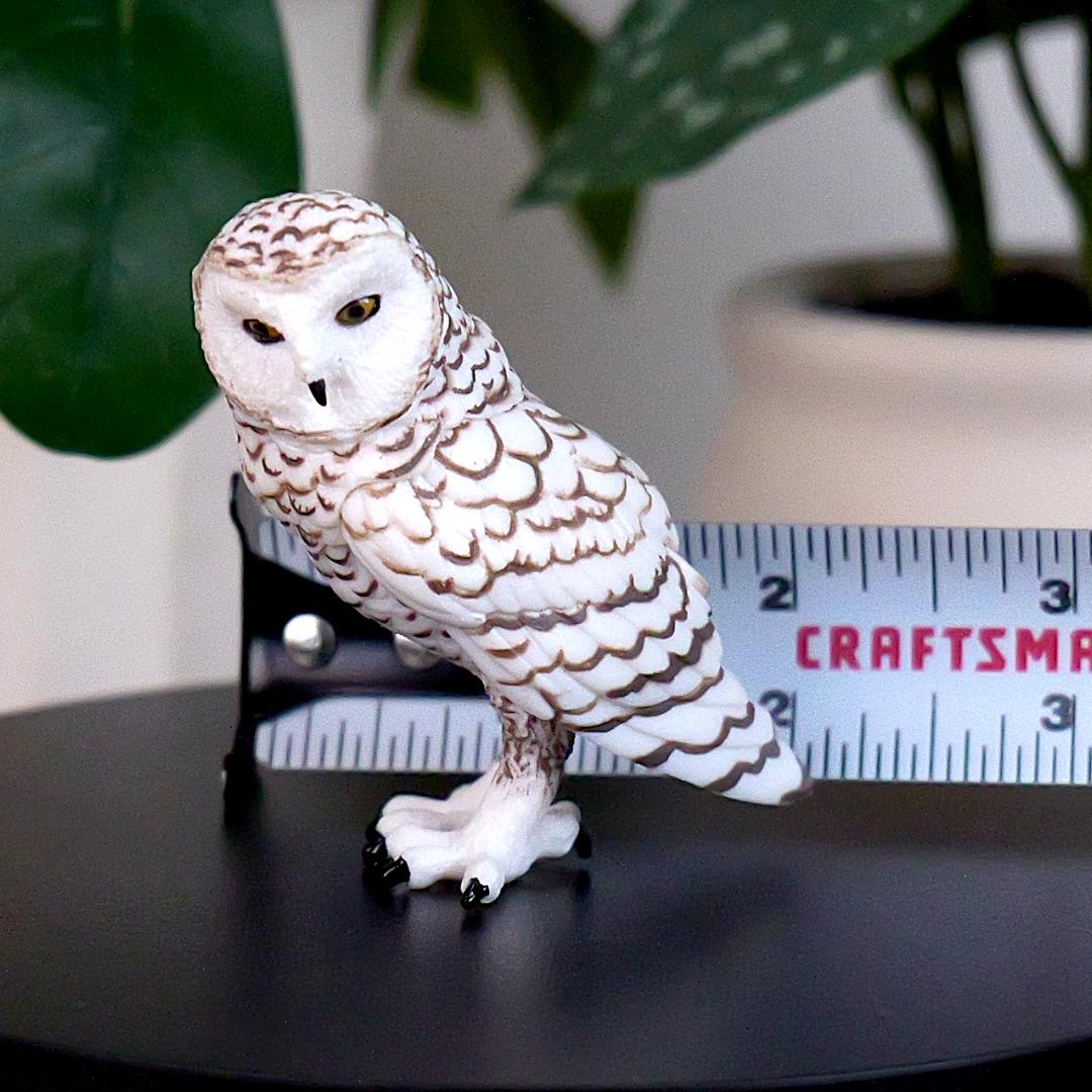 Snowy Owl Figure - Hand Painted & Collectible Toy Figurine - Papo 50167