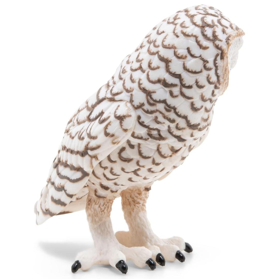 Snowy Owl Figure - Hand Painted & Collectible Toy Figurine - Papo 50167