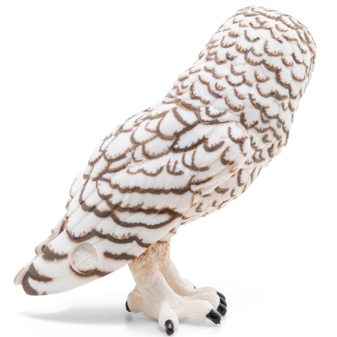 Snowy Owl Figure - Hand Painted & Collectible Toy Figurine - Papo 50167