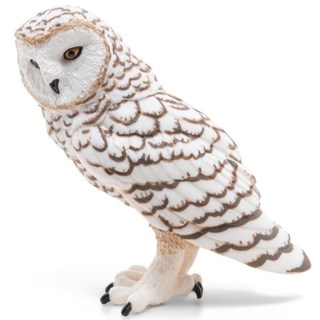 Snowy Owl Figure - Hand Painted & Collectible Toy Figurine - Papo 50167