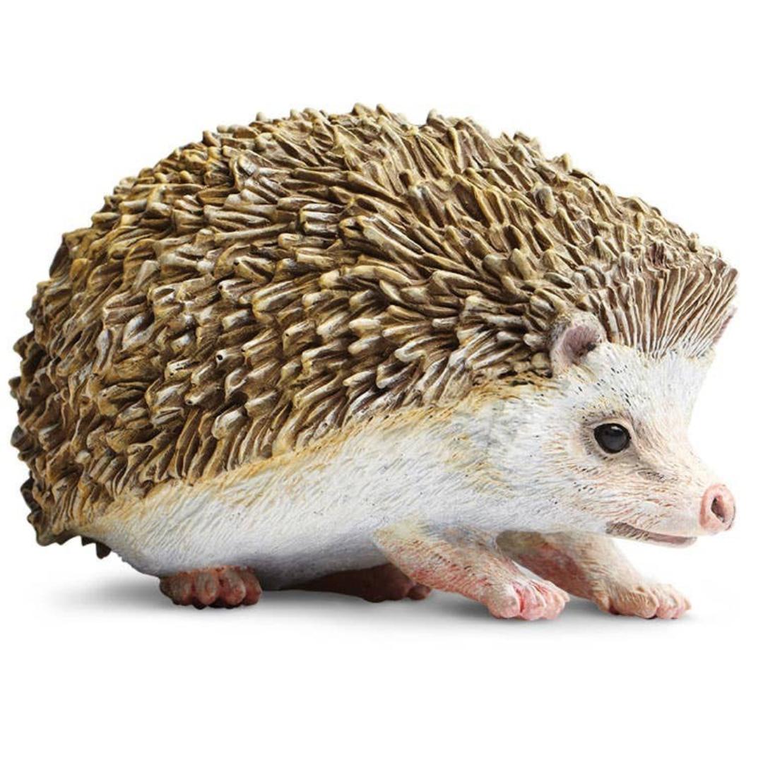 Hedgehog Figurine - Hand Painted Woodland Animal Toy Figure - Safari Ltd