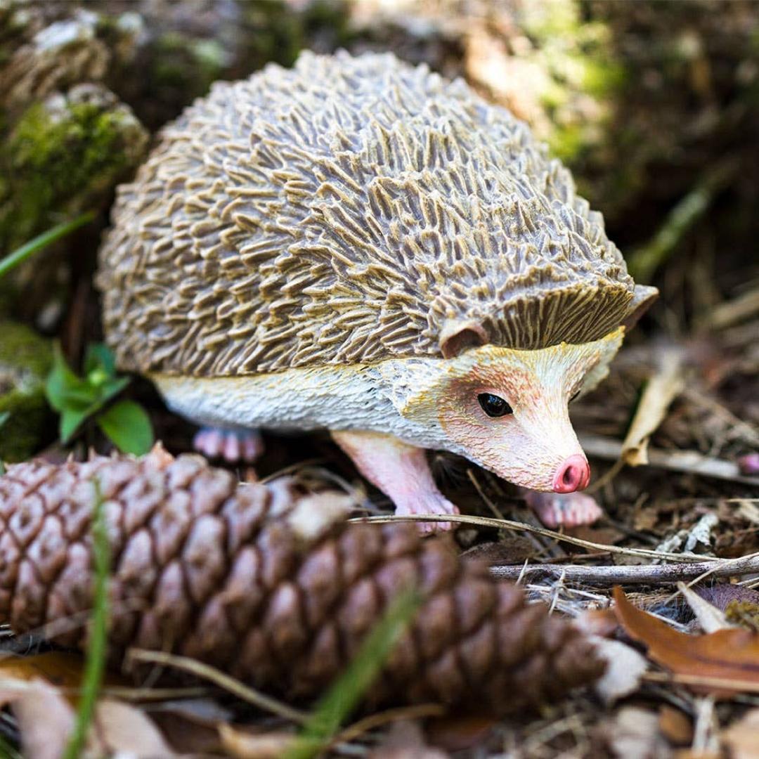 Hedgehog Figurine - Hand Painted Woodland Animal Toy Figure - Safari Ltd