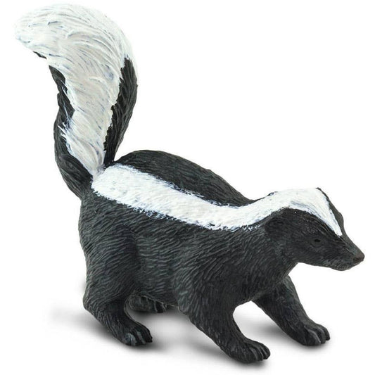 Skunk Toy Figurine - Hand Painted Wild Animal Figure - Safari Ltd 100411