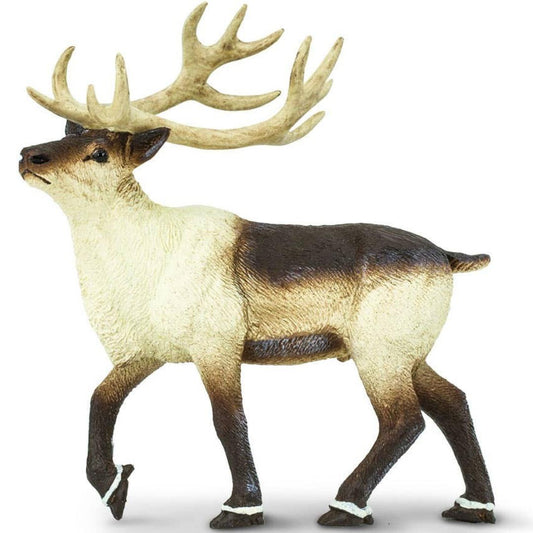 Reindeer Toy Figurine - Hand Painted Wild Animal Figure - Safari Ltd 277929