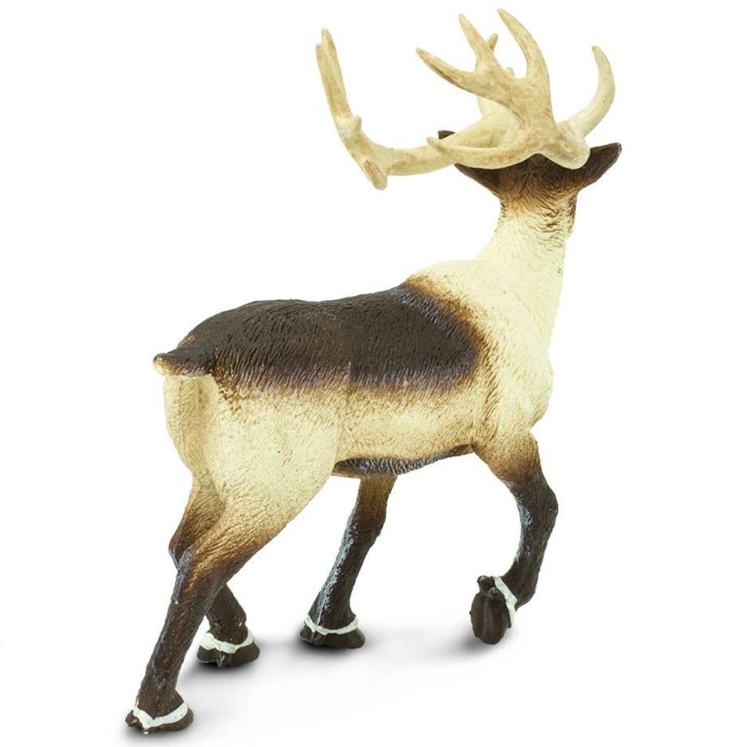 Reindeer Toy Figurine - Hand Painted Wild Animal Figure - Safari Ltd 277929