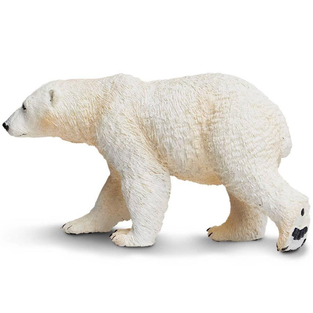 Polar Bear Figurine - Arctic Animal Kid's Toy Figurine - Safari Ltd