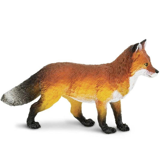 Fox Figurine - Woodland Animals Kid's Toy Figure - Hand Painted - Safari Ltd 273729