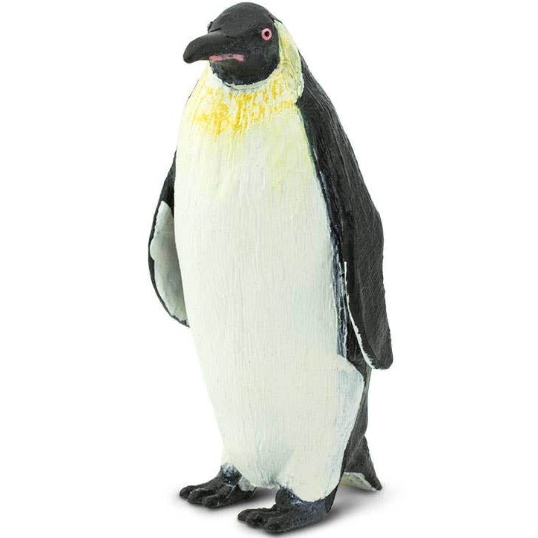 Emperor Penguin Figurine - Hand Painted Arctic Bird Toy Figure - Safari Ltd 276129
