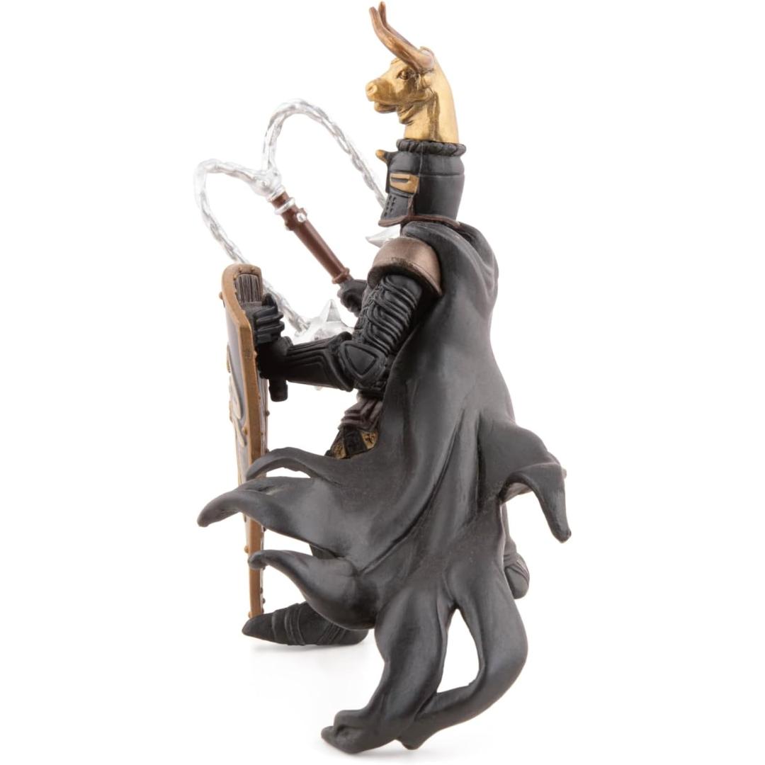 Dark Knight Figurine - Hand Painted Weapon Master Bull Figure - Papo 39917