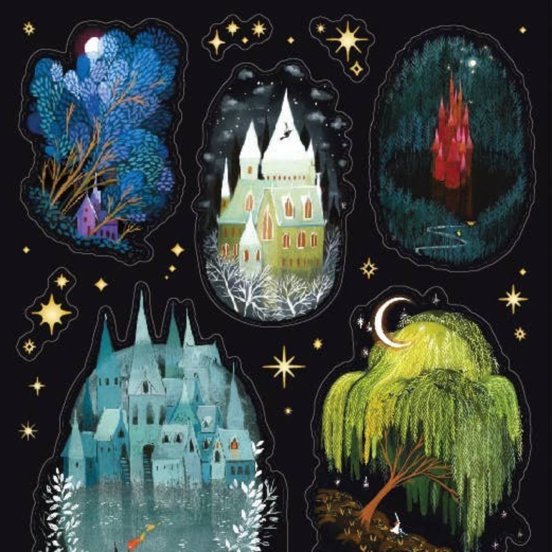 Castle Stickers - Enchanted Castles Sticker Sheet