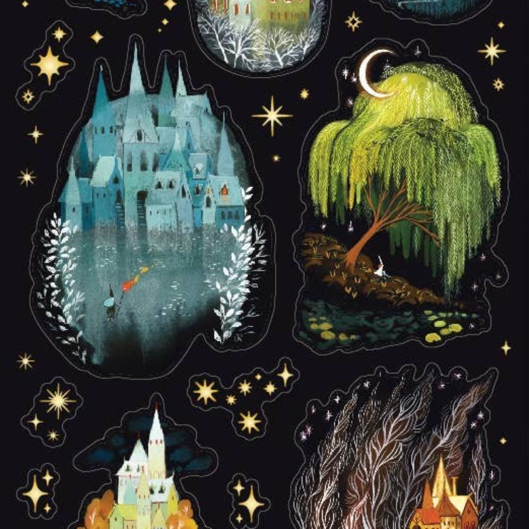Castle Stickers - Enchanted Castles Sticker Sheet