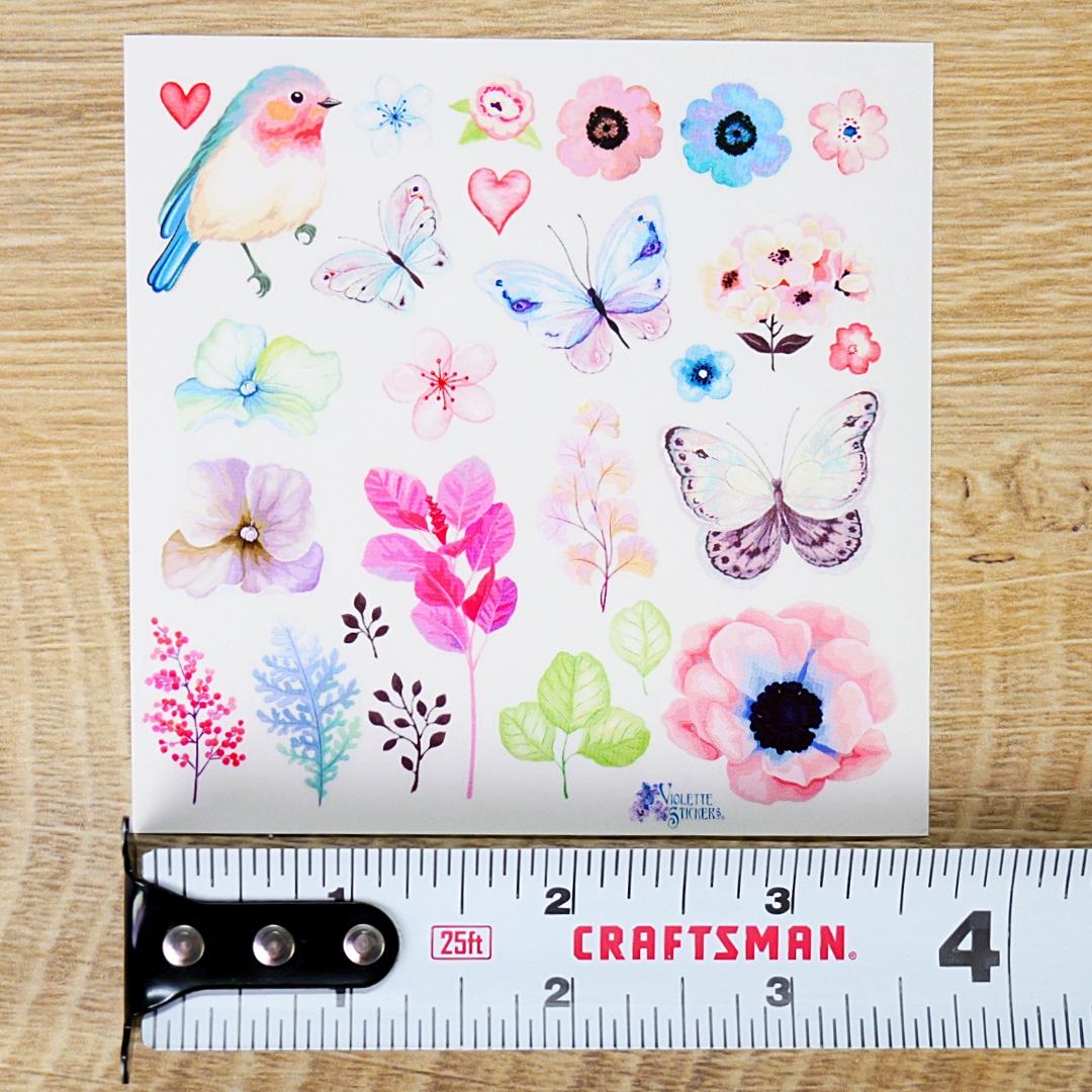 Nature & Garden Stickers - Spring Sticker Sheets