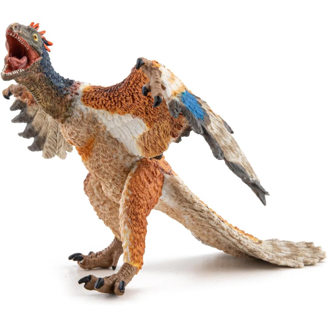 Archaeopteryx Dinosaur Figurine - Hand Painted Prehistoric Toy - Papo 55034