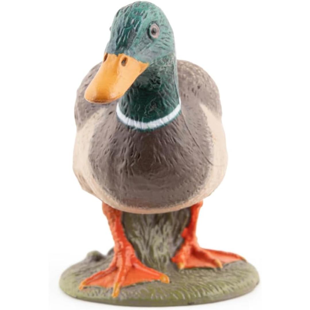Mallard Duck Figurine - Hand Painted Wild Bird Toy Figure - Papo 51155