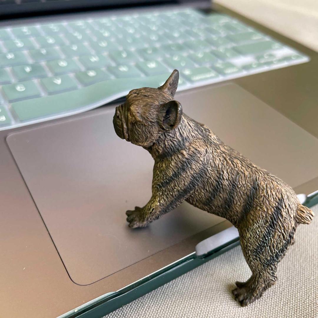 French Bulldog Figurine - Hand Painted Pet Dog Figure - Safari Ltd 100304