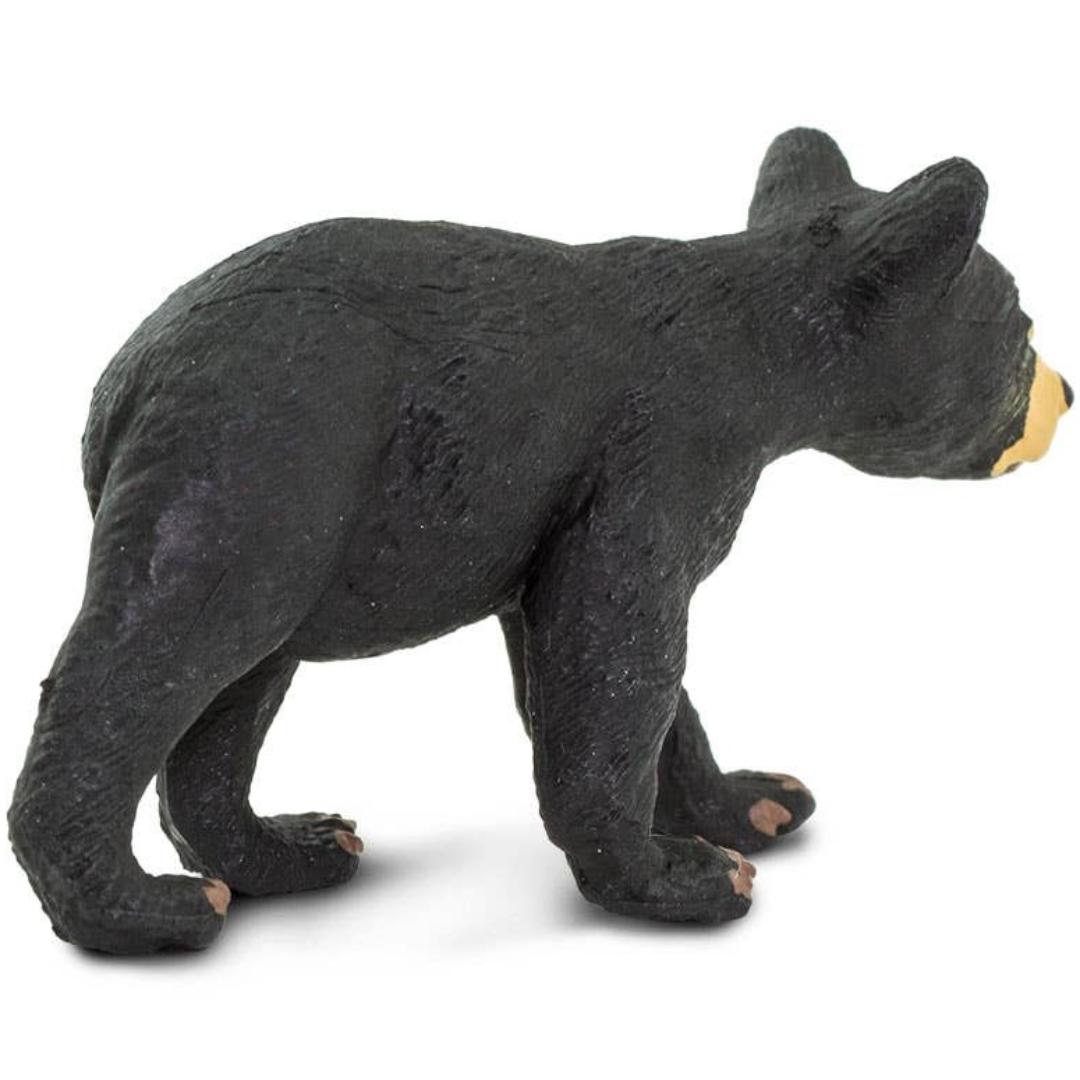 Black Bear Cub Figurine - Hand Painted Wild Animal Toy Figure - Safari Ltd 273629