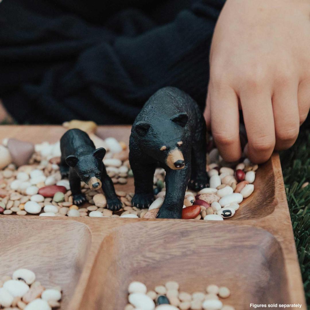 Black Bear Figurine - Hand Painted Wild Animal Toy Figure - Safari Ltd 273529