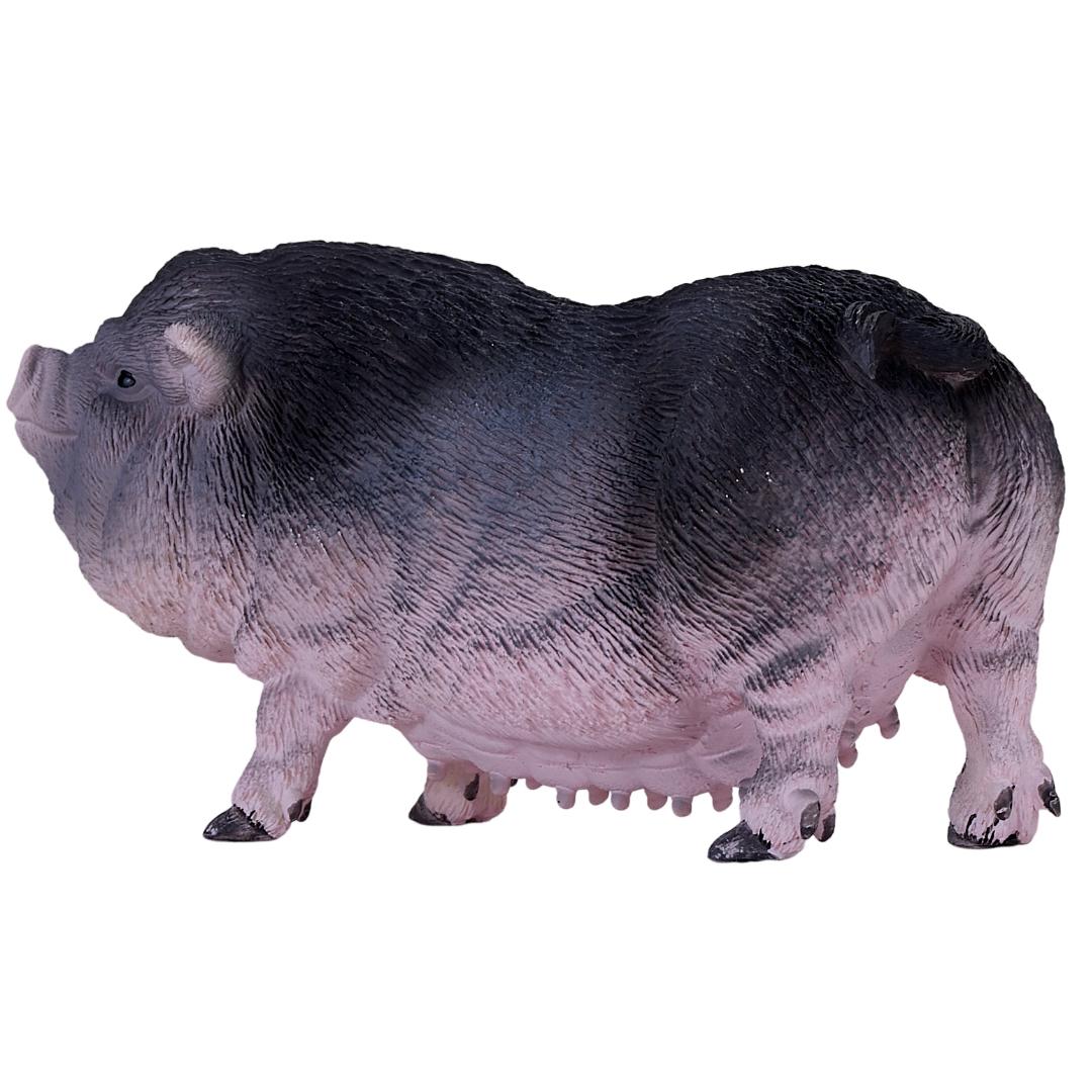 Pot Bellied Pig Figurine - Hand Painted Collectible Farm Animal Toy Figure - Mojo 381079