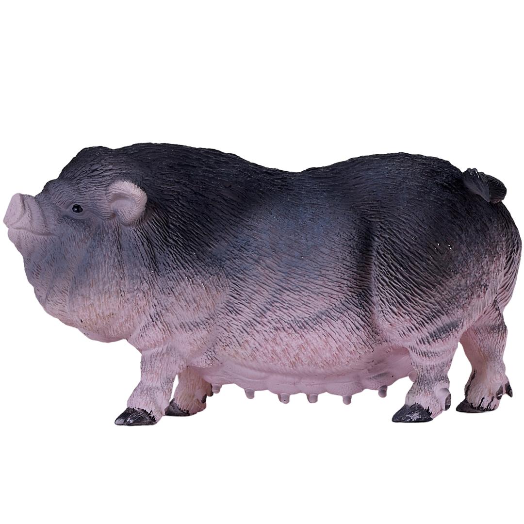 Pot Bellied Pig Figurine - Hand Painted Collectible Farm Animal Toy Figure - Mojo 381079