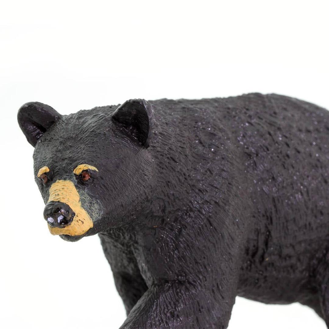 Black Bear Figurine - Hand Painted Wild Animal Toy Figure - Safari Ltd 273529