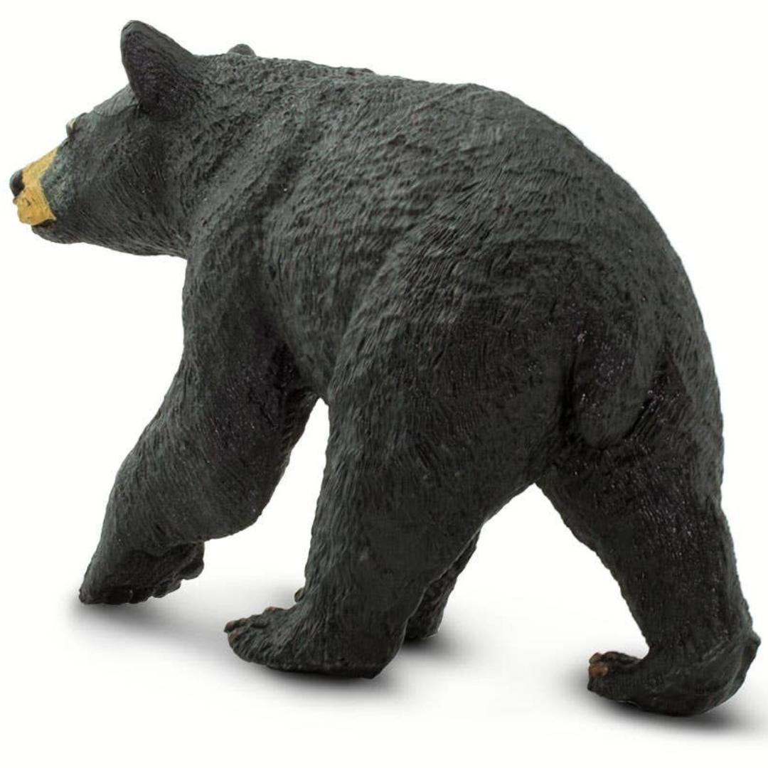 Black Bear Figurine - Hand Painted Wild Animal Toy Figure - Safari Ltd 273529