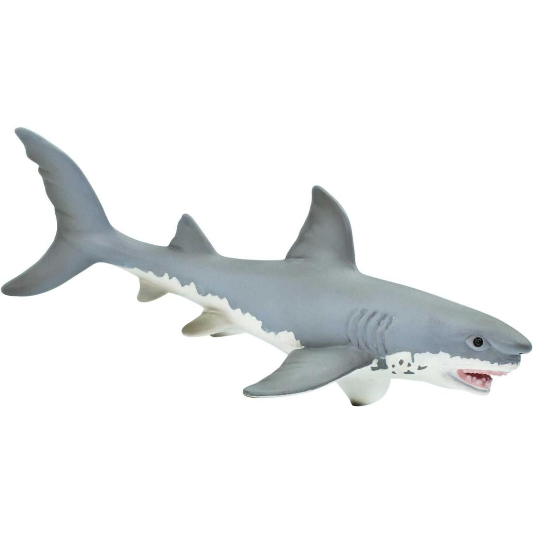 Great White Shark Figurine - Hand Painted Sea Life & Ocean Toy for Kids - Safari Ltd