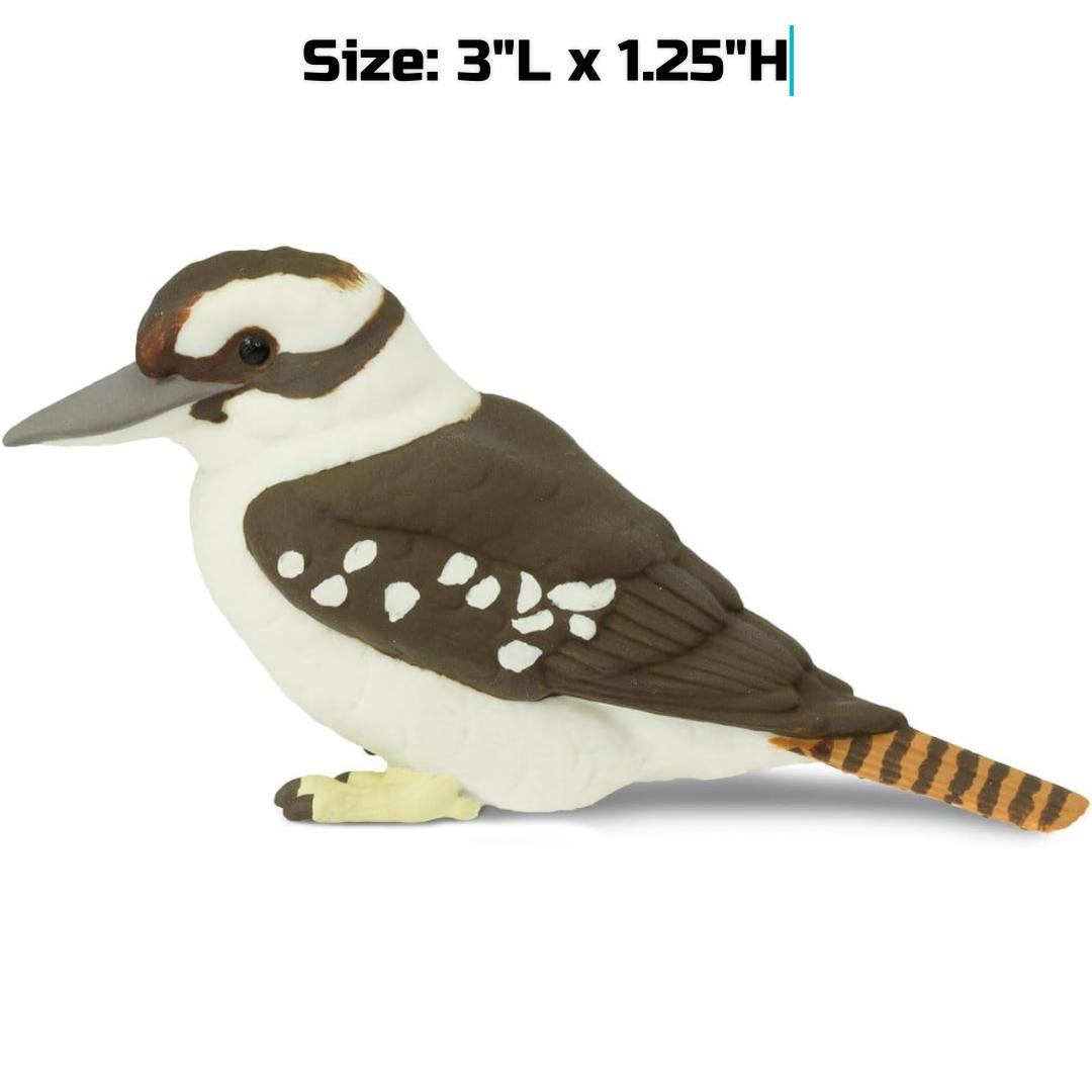 Kookaburra Bird Figurine - Hand Painted Toy Figure for Kids - Safari Ltd 151129