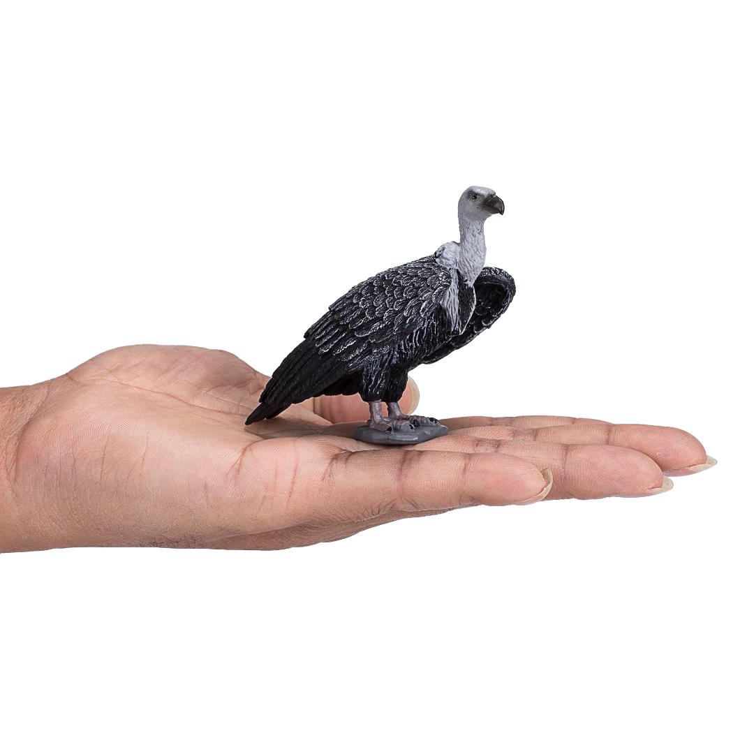 Griffon Vulture Figurine - Small Hand Painted Wildlife & Bird Toy Figure - Mojo