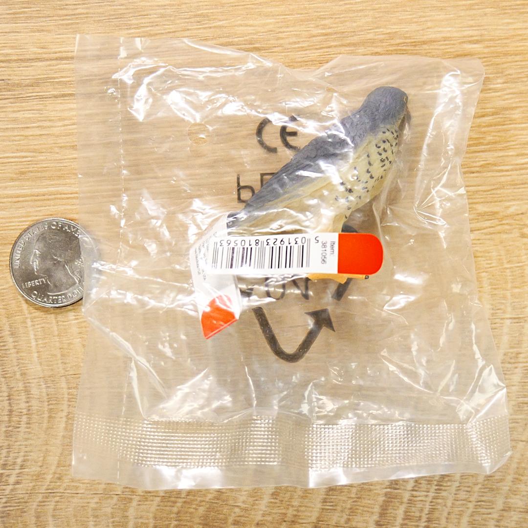 Peregrine Falcon Figurine - Small Hand Painted Wildlife & Bird Toy Figure - Mojo