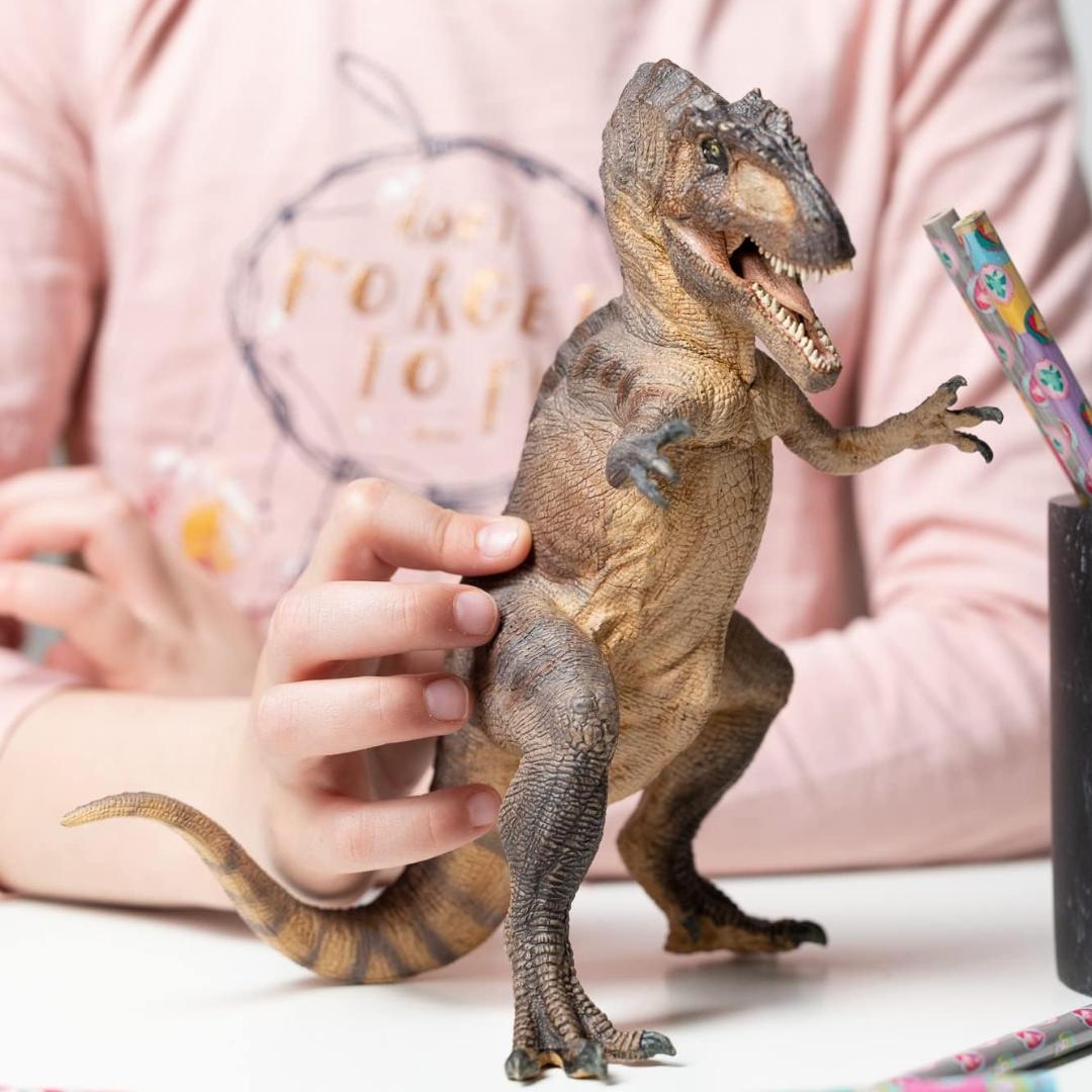Giganotosaurus Dinosaur Figurine - Hand Painted Prehistoric Toy Figure - Papo