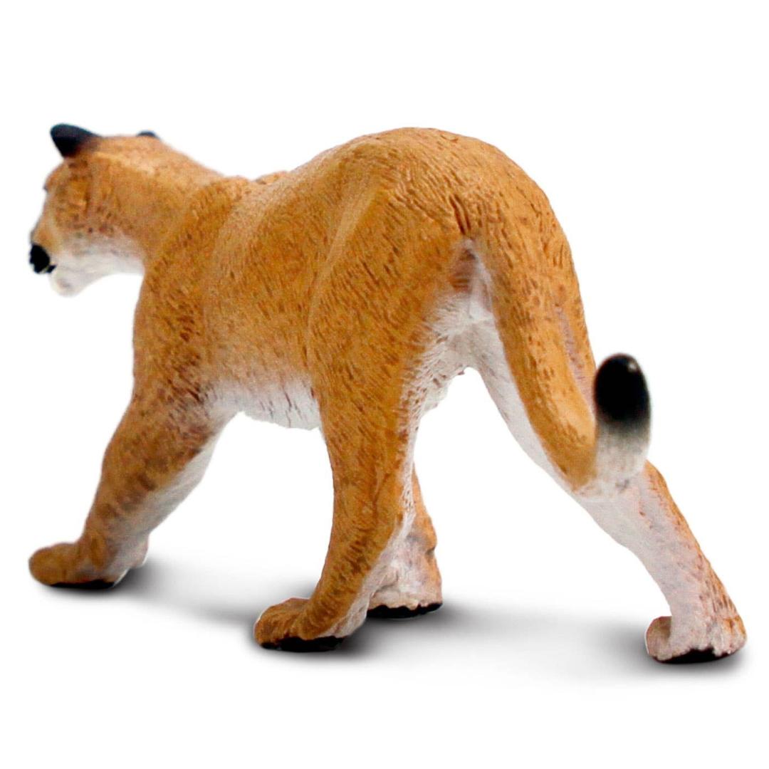 Mountain Lion Figurine - Hand Painted Collectible Wild Animal Figure - Safari Ltd