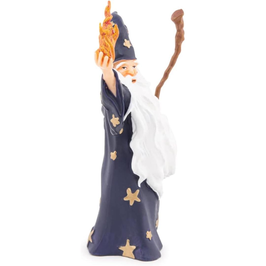 Merlin The Magician Figurine - Hand Painted Collectible Fantasy Toy Figure - Papo