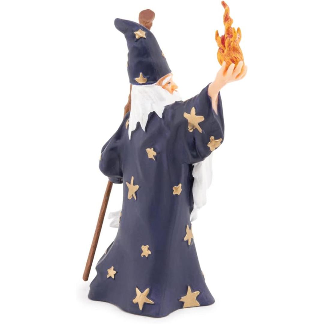 Merlin The Magician Figurine - Hand Painted Collectible Fantasy Toy Figure - Papo