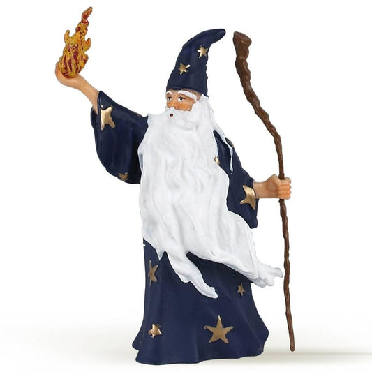 Merlin The Magician Figurine - Hand Painted Collectible Fantasy Toy Figure - Papo