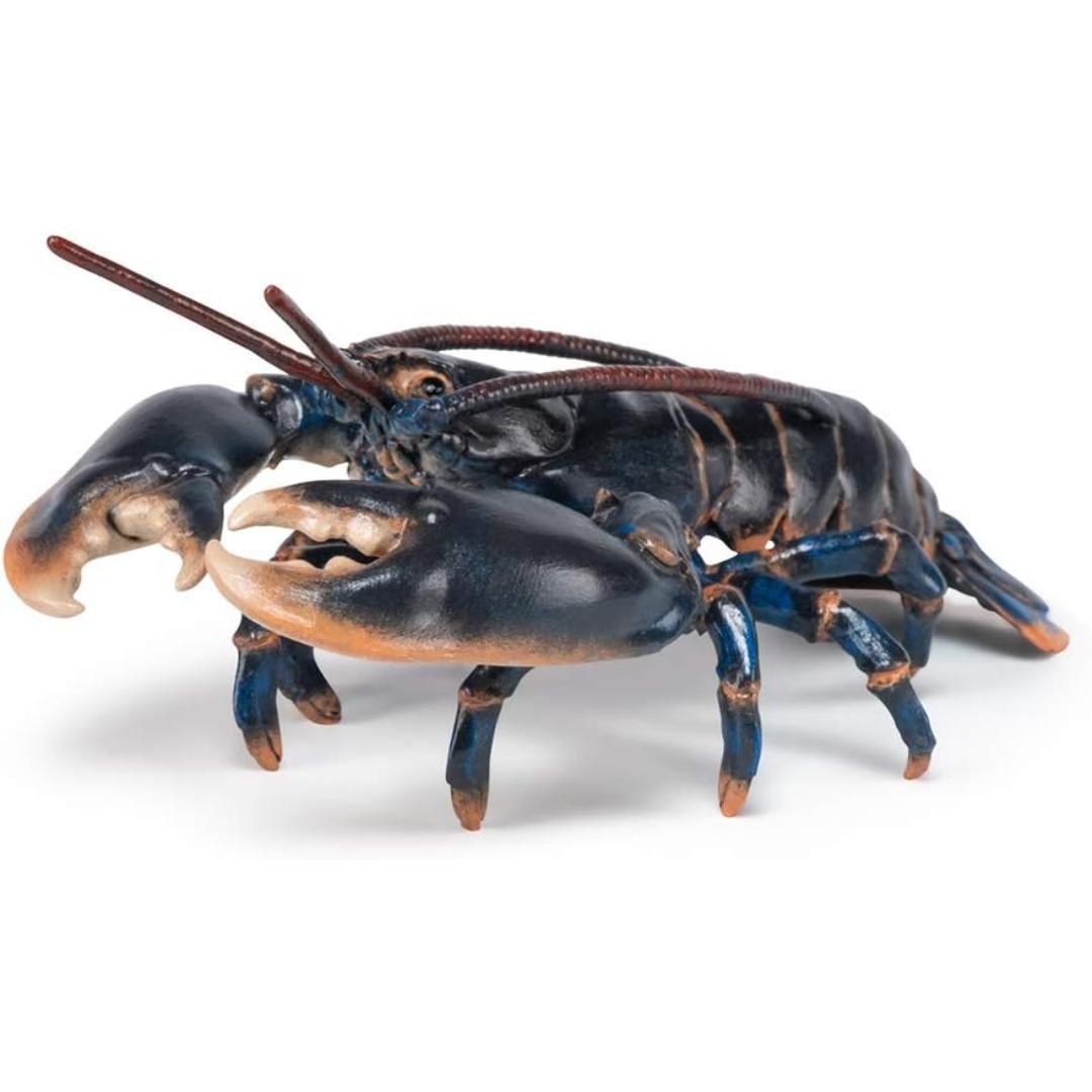 Lobster Figurine - Hand Painted Collectible Sea Life Toy Figure - Papo