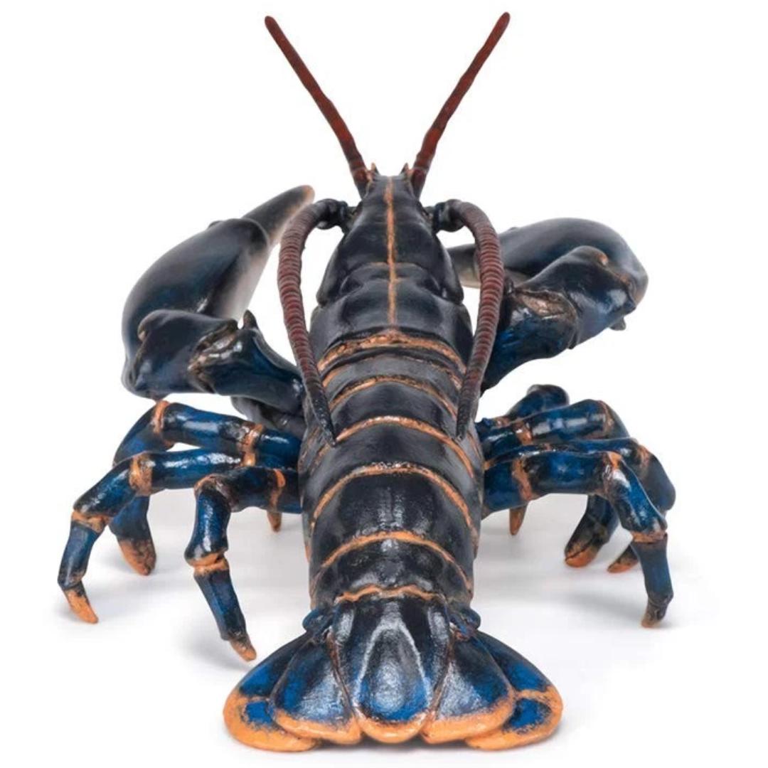 Lobster Figurine - Hand Painted Collectible Sea Life Toy Figure - Papo