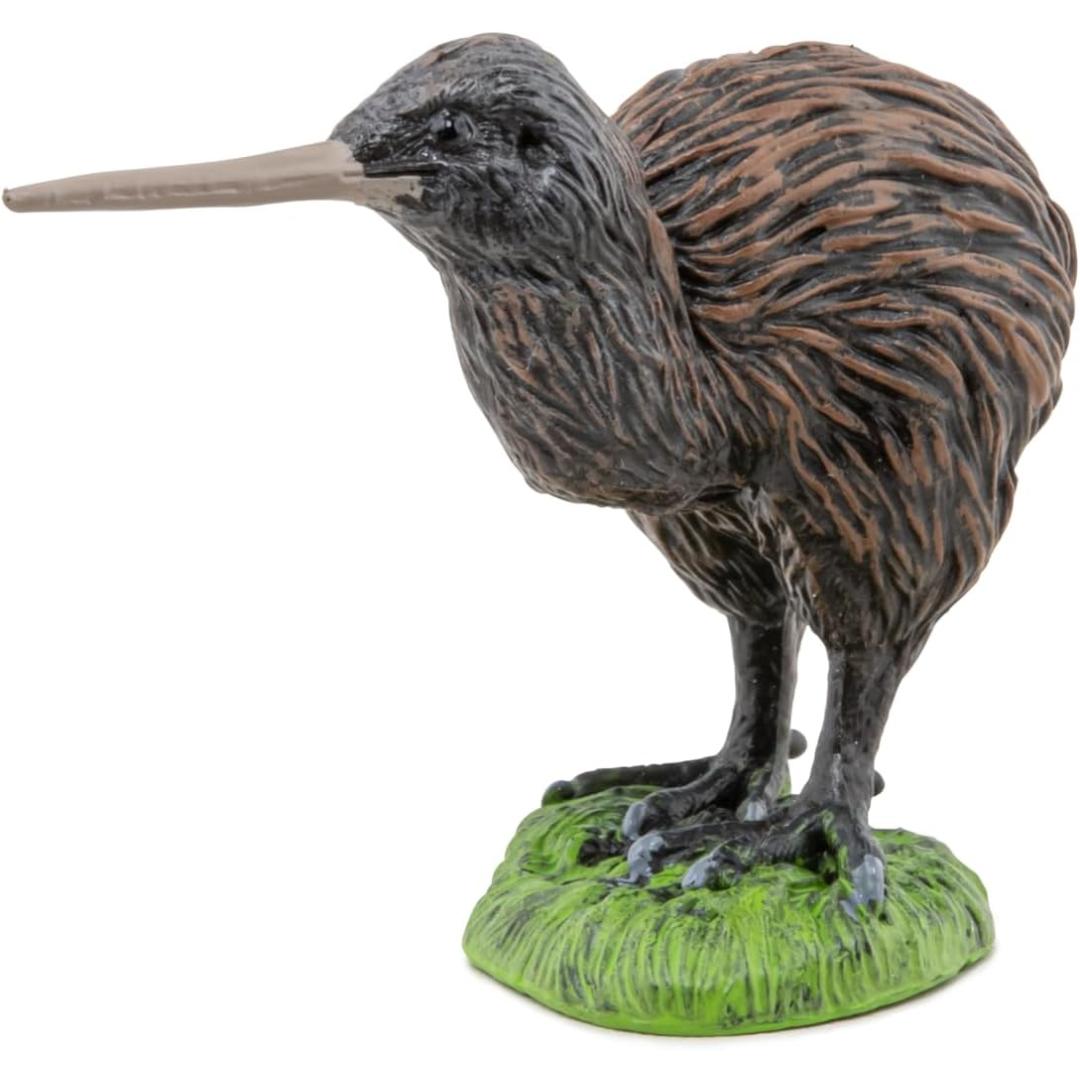 Kiwi Bird Figure - Hand Painted Collectible Animal Toy Figure - Papo