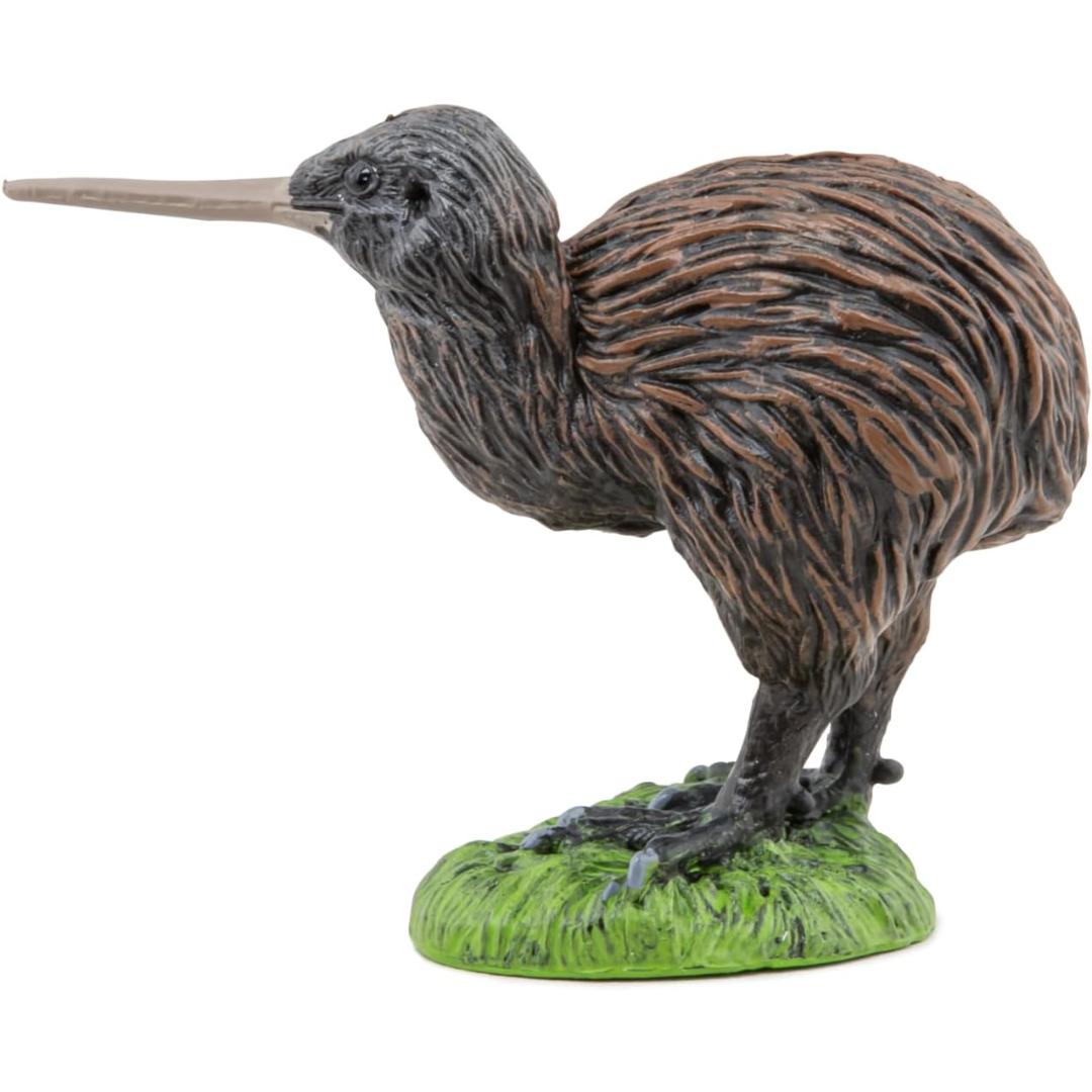 Kiwi Bird Figure - Hand Painted Collectible Animal Toy Figure - Papo