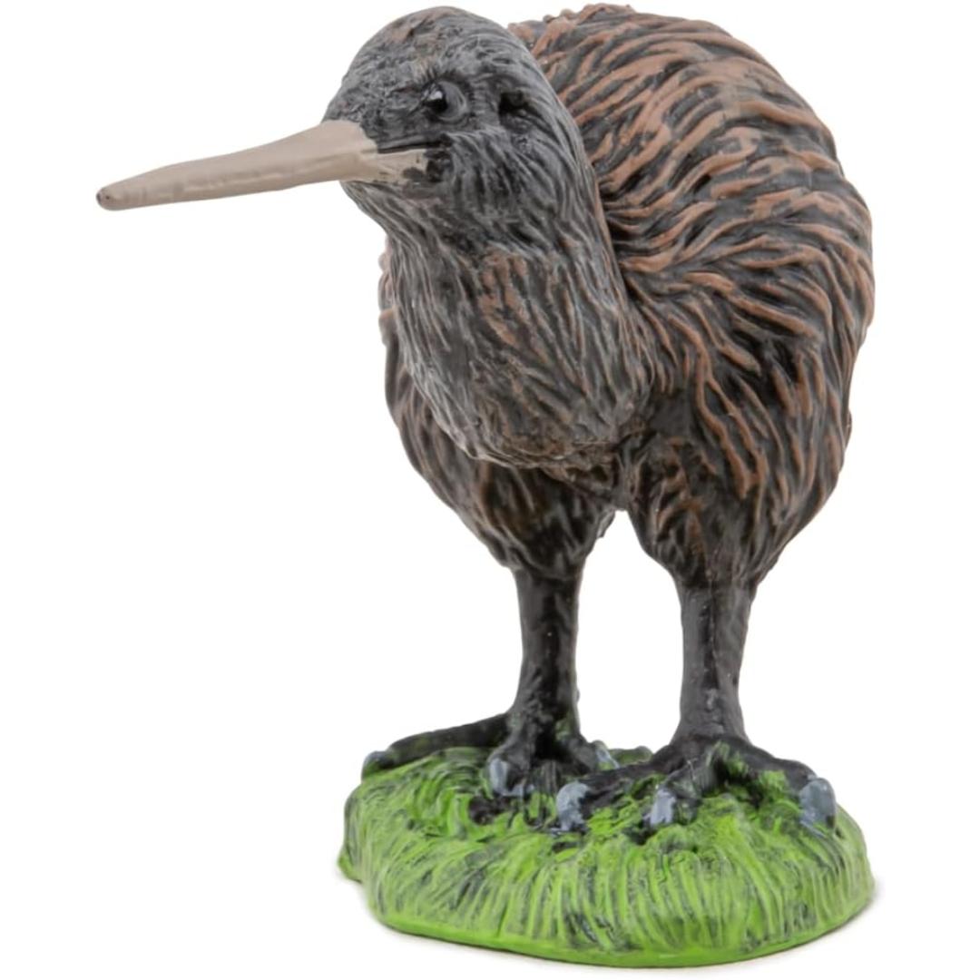 Kiwi Bird Figure - Hand Painted Collectible Animal Toy Figure - Papo