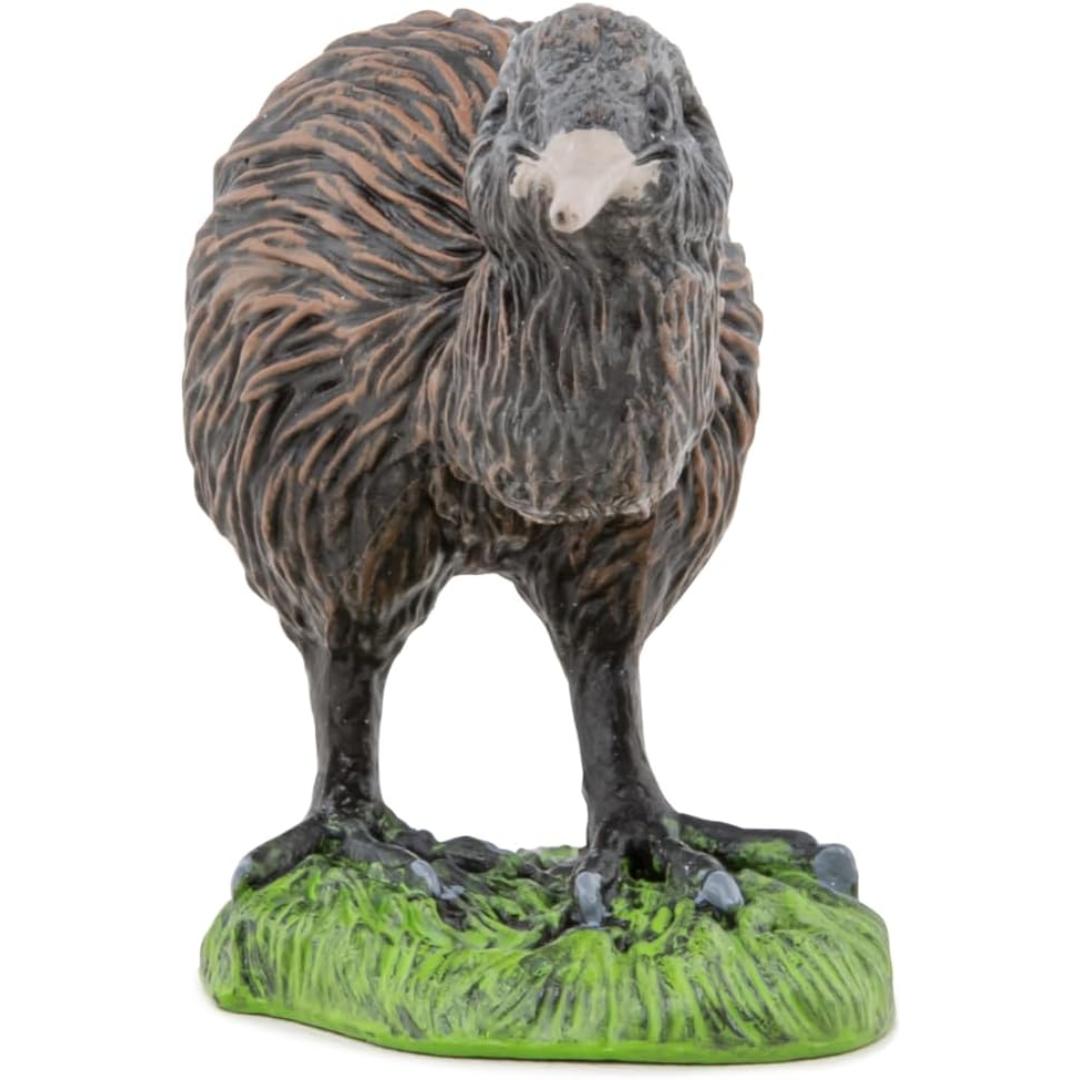 Kiwi Bird Figure - Hand Painted Collectible Animal Toy Figure - Papo