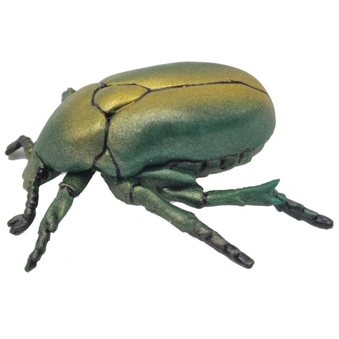 European Rose Chafer Figurine - Hand Painted Insect Toy Figure - Papo