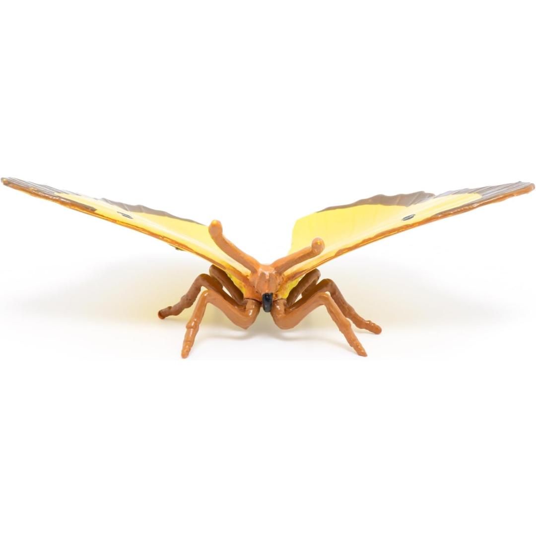 Clouded Yellow Butterfly Figurine - Hand Painted Toy Insect Figure - Papo