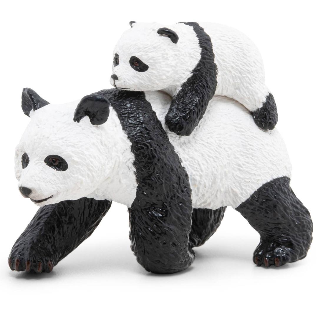 Panda and Baby Panda - Papo